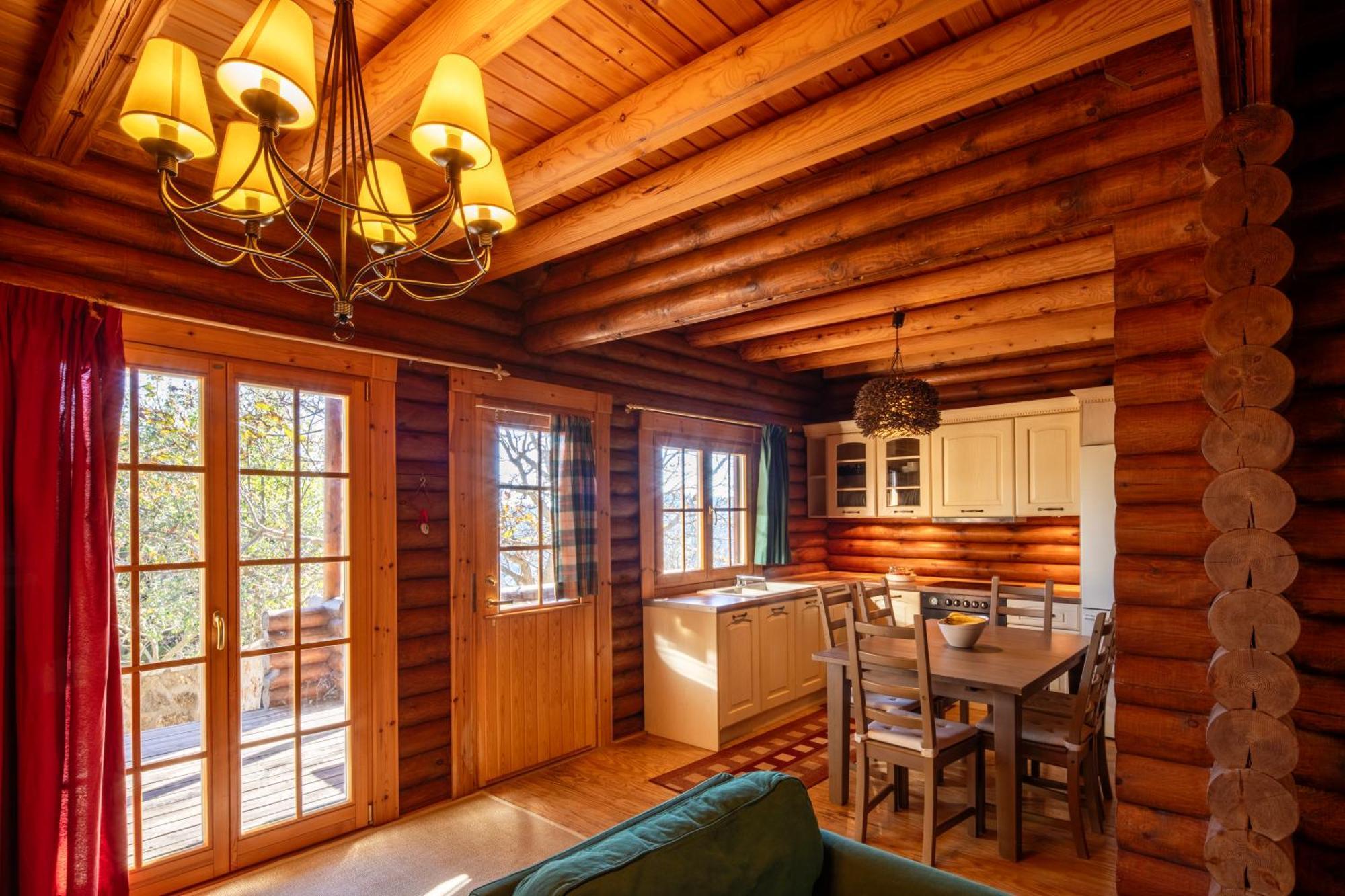 Paradise Chalet Ano Trikala Eksteriør billede