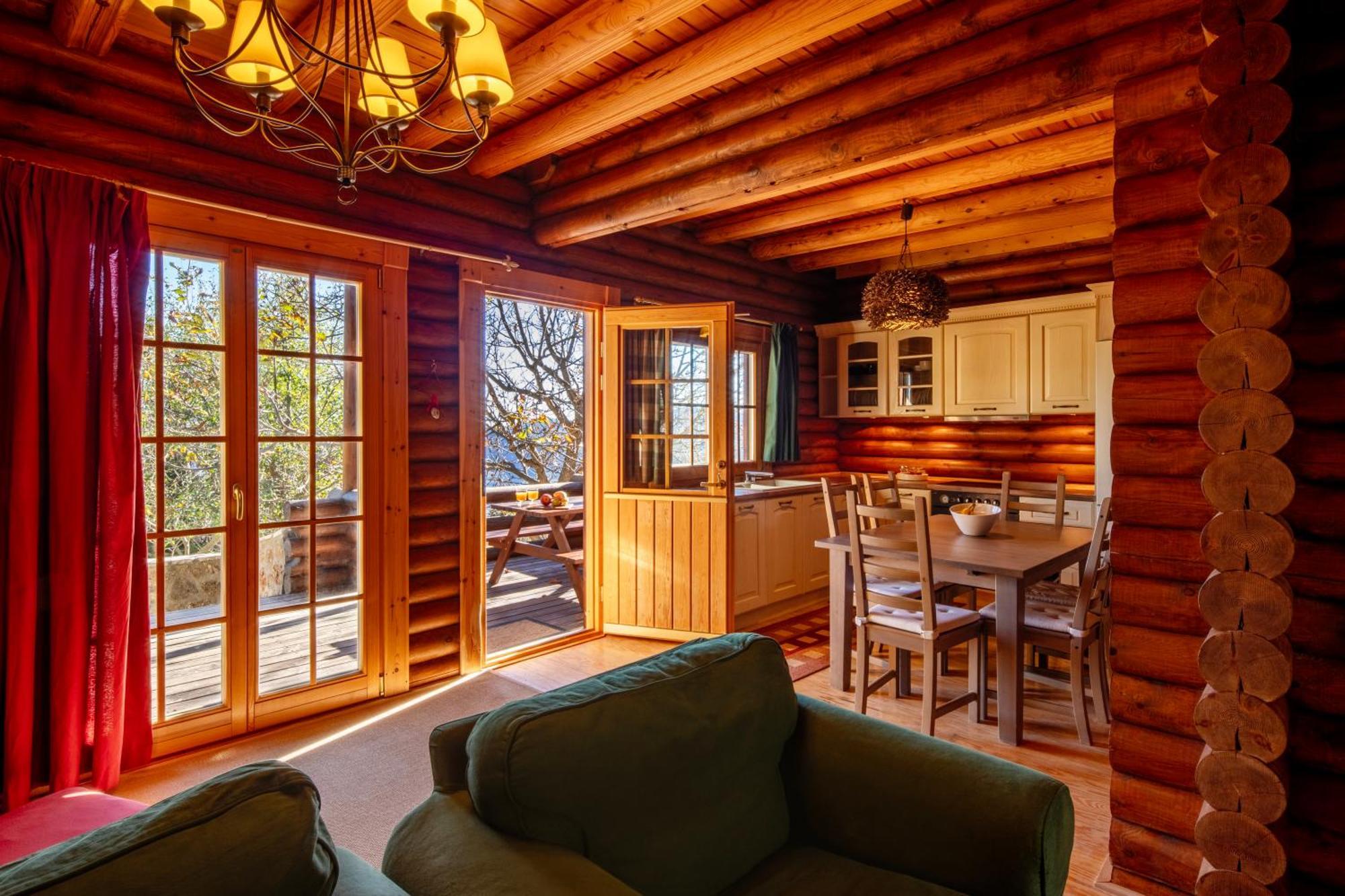 Paradise Chalet Ano Trikala Eksteriør billede