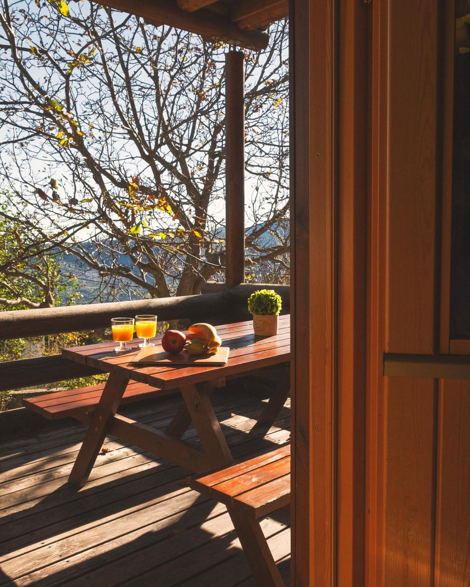 Paradise Chalet Ano Trikala Eksteriør billede